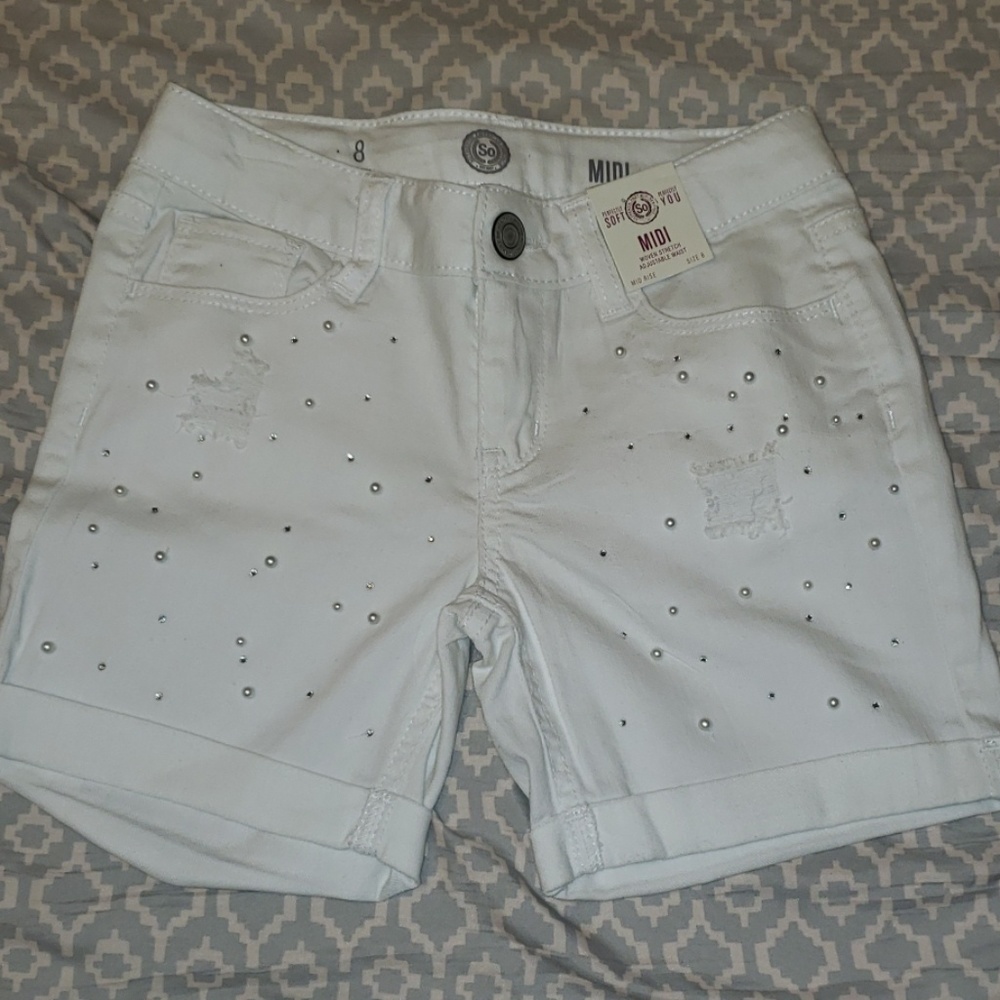 Girl's Midi Shorts Size 8
